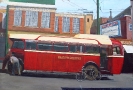 Tilling Stevens bus at Majors Corner Ipswich - Oils and acrylics on board 30cm x 40cm unframed